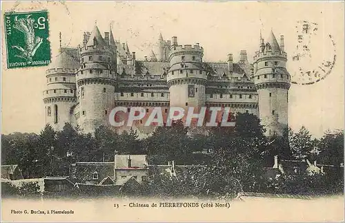 Ansichtskarte AK Chateau de Pierrefonds cote Nord