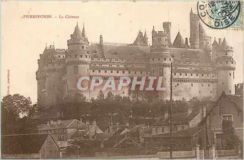 Cartes postales Pierrefonds Le Chateau