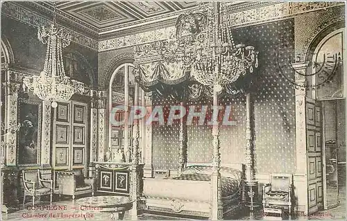 Ansichtskarte AK Compiegne Chateau Chambre de l'Imperatrice
