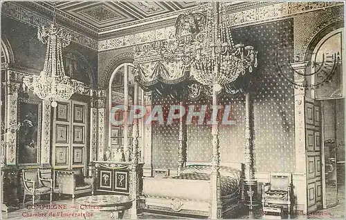 Cartes postales Compiegne Chateau Chambre de l'Imperatrice