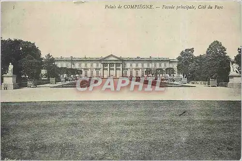 Ansichtskarte AK Palais de Compiegne Facade principale Cote du Parc