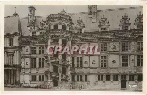 Cartes postales Chateaux de la Loire Chateau de Blois Escalier Francois 1er