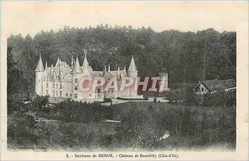 Ansichtskarte AK Environs de Semur Chateau de Bourbilly Cote d'Or