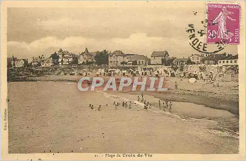 Cartes postales Plage de Croix de Vie