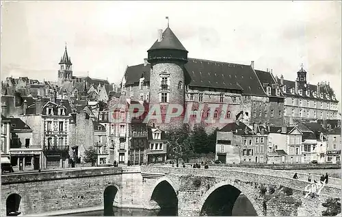 Cartes postales moderne Laval Mayenne Le Chateau et le vieux Pont