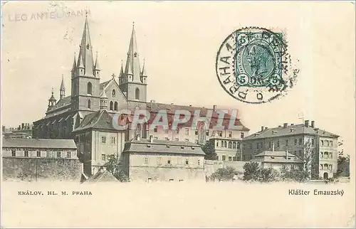 Cartes postales Klaster Emauzsky Kralov