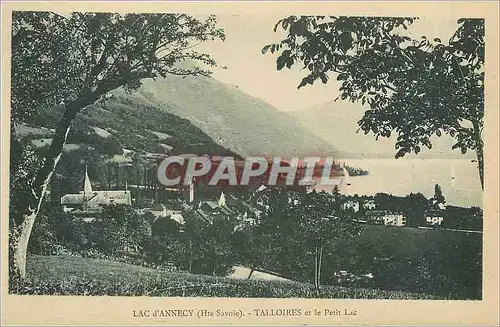 Ansichtskarte AK Lac d'Annecy Talloires et le Petit Lac