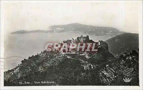 Cartes postales Eze Vue generale