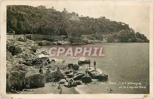 Cartes postales Nice La Calanque et le Cap de Nice