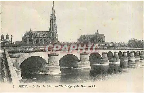 Cartes postales Metz Le Pont des Morts