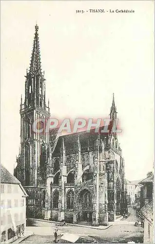 Cartes postales Thann La Cathedrale