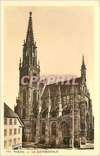 Cartes postales Thann La Cathedrale