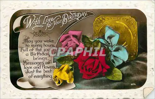 Cartes postales With Love for your Birthday