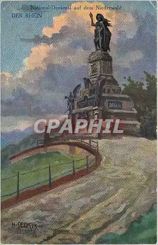 Cartes postales National Denkmal auf dem Niederwald Der Rhein