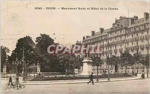 Ansichtskarte AK Dijon Monument Rude et Hotel de la Cloche