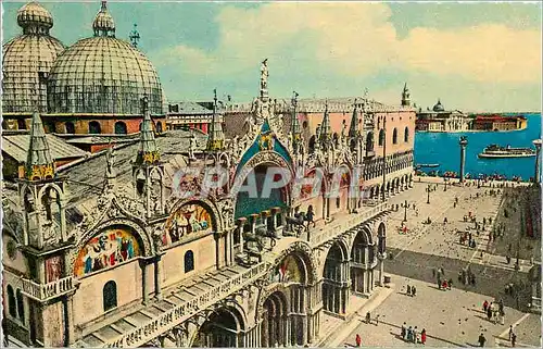 Cartes postales Venezia La petite place et l'ile de St George