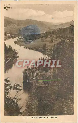 Cartes postales Les Bassins du Doubs