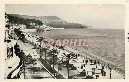 Cartes postales Nice La Promenade prise Hotel Ruhl