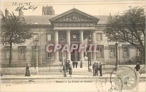 Ansichtskarte AK Reims Le Palais de Justice