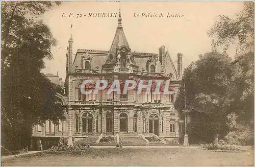 Ansichtskarte AK Roubaix Le Palais de Justice