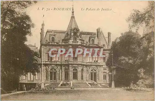 Cartes postales Roubaix Le Palais de Justice