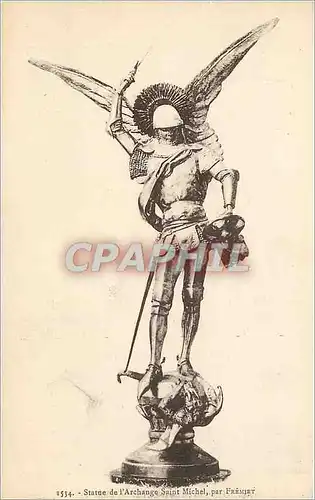 Cartes postales Statue de l'Archange Saint Michel