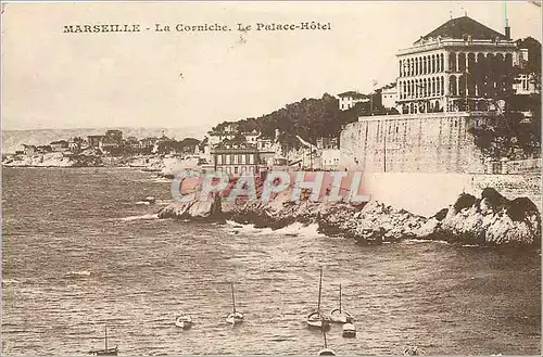 Cartes postales Marseille La Corniche Le Palace Hotel