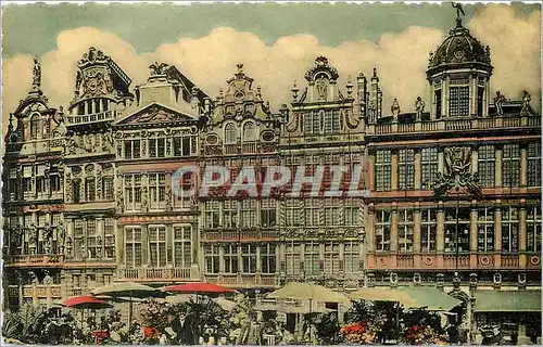 Cartes postales Bruxelles Grand Place Maison des corporations