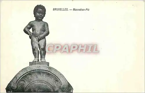 Cartes postales Bruxelles Manneken Pis