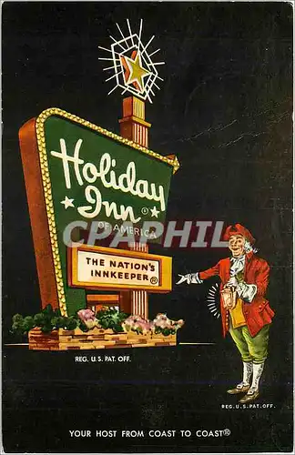 Cartes postales moderne Curacao in the Caribbean Netherland Antilles Holiday Inn