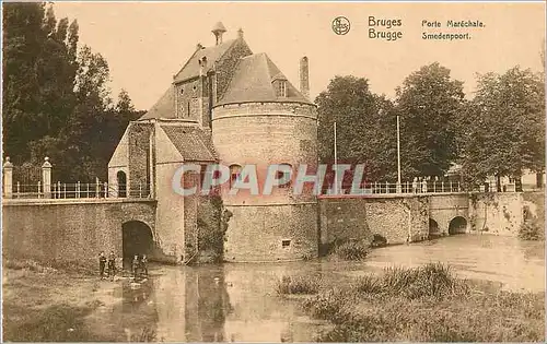 Cartes postales Bruges Porte Marochale