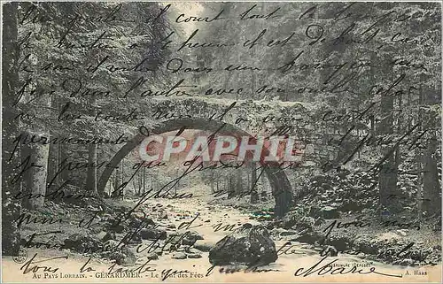 Cartes postales Gerardmer Le Pont des Fees
