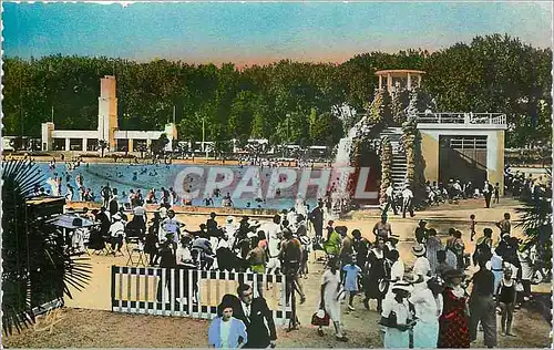 Moderne Karte Toulouse Grande Piscine Municipale Le Rocher l'Entree Principale