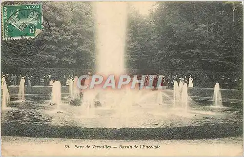 Cartes postales Parc de Versailles Bassin de l'Encelade