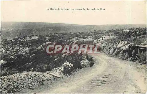 Cartes postales Le Ravin de la Dame surnomme le Ravin de la Mort