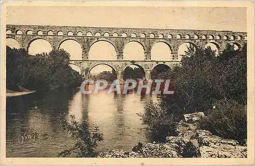 Cartes postales Nimes Gard Le Pont du Gard