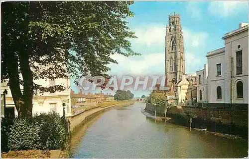 Cartes postales moderne Boston Stump and River Witham Boston