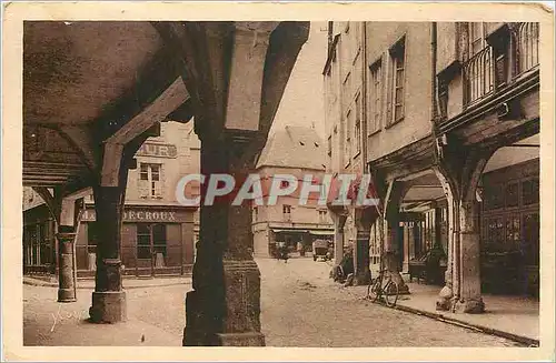 Ansichtskarte AK Dinan C du N Maisons des Porches