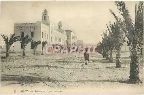 Cartes postales Sfax Avenue de Paris