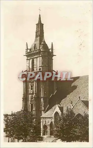 Ansichtskarte AK Plouaret Cote du Nord L'Eglise