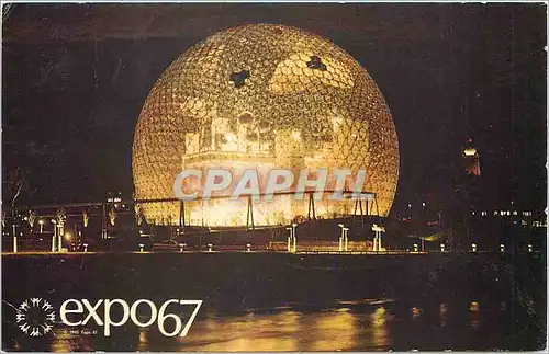 Cartes postales moderne Expo Montreal Canada Le Pavillon des Etats Unis