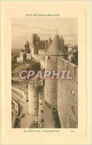Cartes postales Cite de Carcassonne La Tour de L'Inquisition