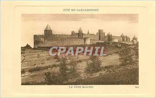 Cartes postales Cite de Carcassonne Le Cote Sud Est
