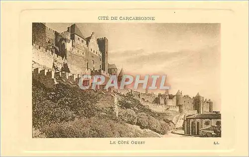 Cartes postales Cite de Carcassonne Le Cote Quest