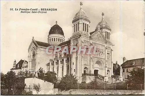 Ansichtskarte AK La Franche Comte Besancon Basilique Saint Ferjeux