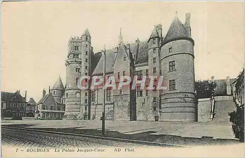 Cartes postales Bourges Le Palais Jacques Coeur