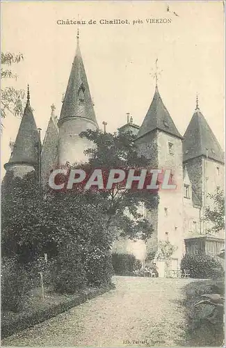 Cartes postales Chateau de Chaillot pres Vierzon