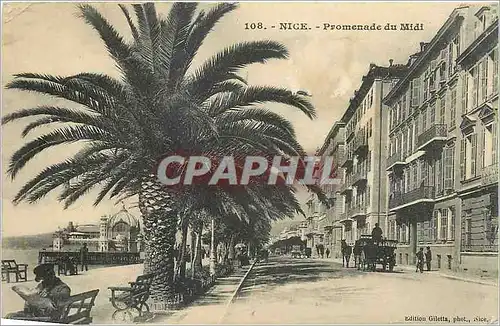 Cartes postales Nice Promenade du Midi