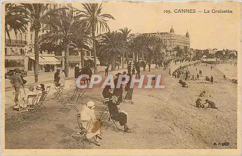 Cartes postales Cannes La Croisette