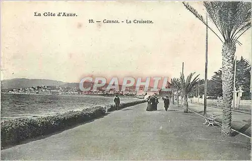 Cartes postales Cannes La Croisette